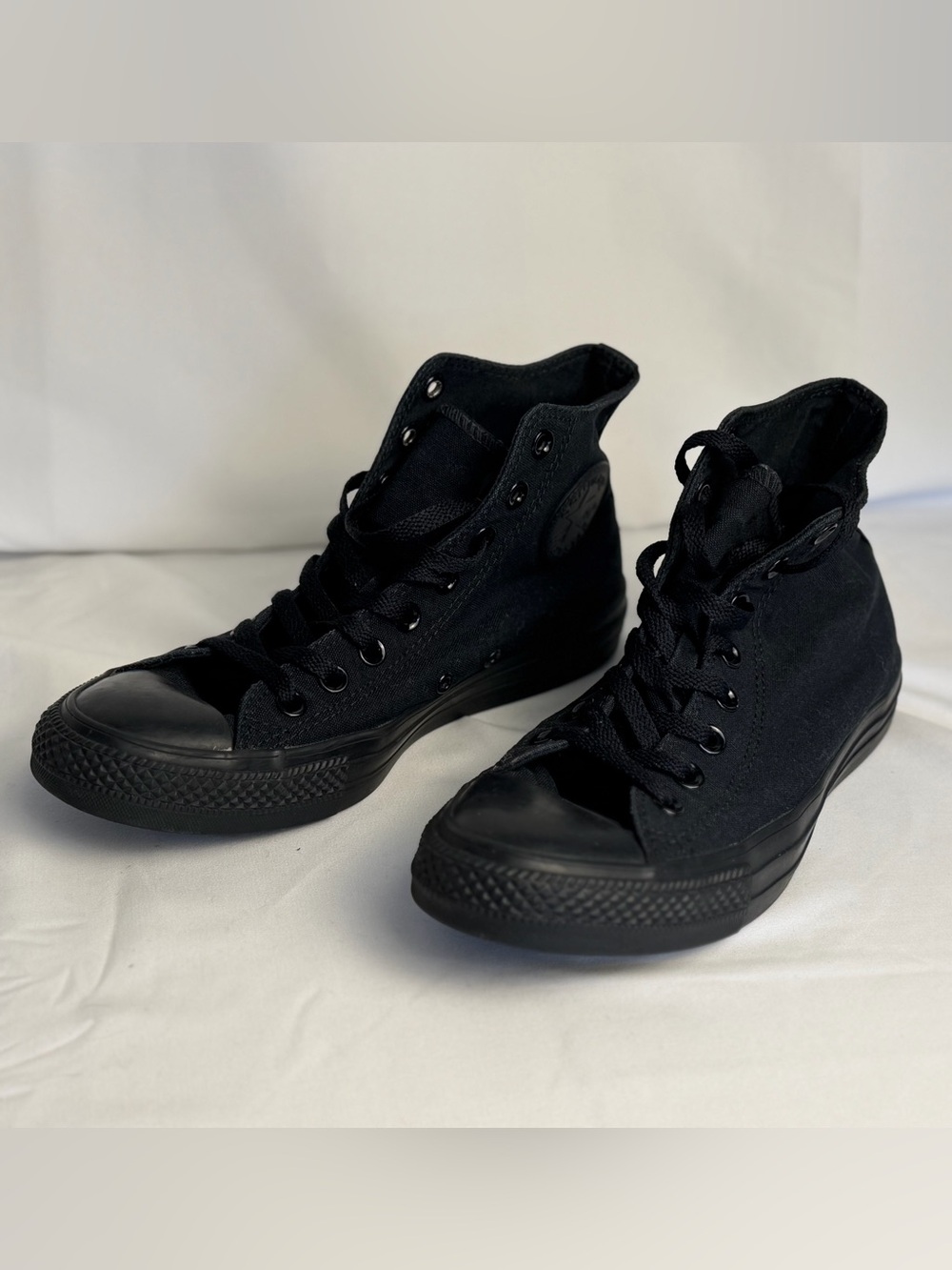 Converse All Black High Top Sneakers